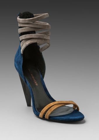 Rebecca Minkoff Mirra Heel in Universotaupeolive - Lyst