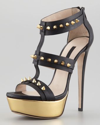 Ruthie Davis® Bartley Spiked Gladiator Sandal - Lyst