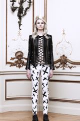 Balmain Leather Biker Jacket