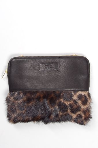 Deadly Ponies Mr Bamboo Fur Clutch - Lyst