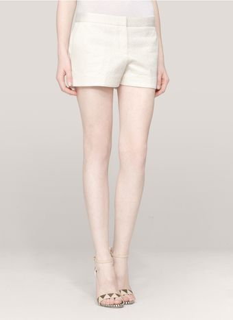Elizabeth And James Cottonblend Jacquard Shorts - Lyst