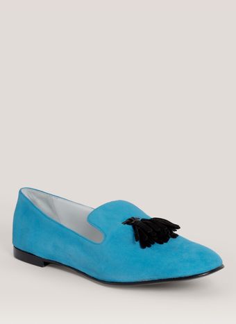 Giuseppe Zanotti Dalila Tassel Flat Slipons - Lyst