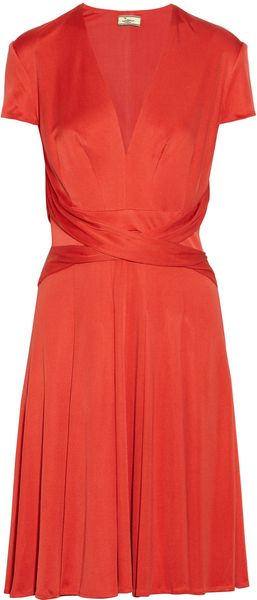 Issa Silk Jersey Dress - Lyst