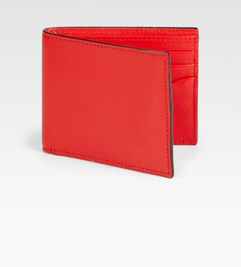 Jack Spade Wesson Leather Bill Holder - Lyst