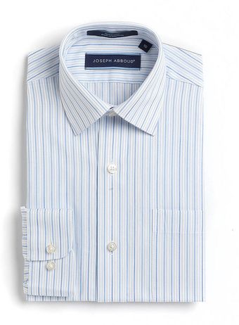 Joseph Abboud Striped Cotton Dress Shirt - Lyst