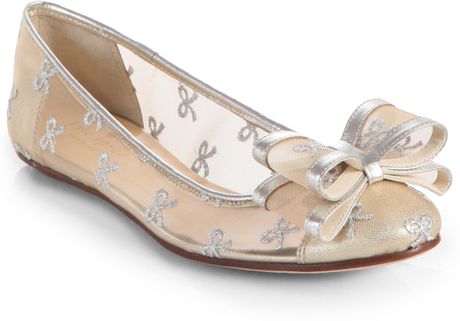 kate spade ballet flats with bow