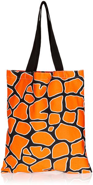 Topshop Giraffe Print Shopper - Lyst