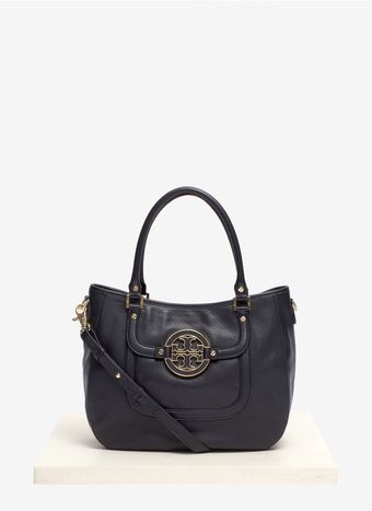 Tory Burch Amanda Leather Hobo Bag - Lyst