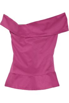 Vivienne Westwood Anglomania Apache Draped Cotton Top - Lyst