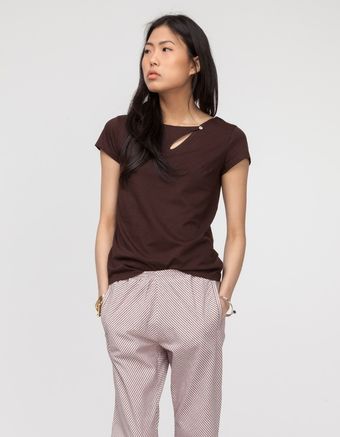 A.P.C. T-shirt Blondie in Marron - Lyst