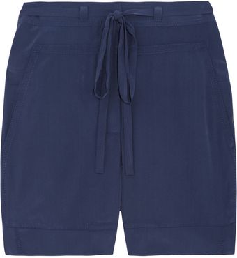 Diane Von Furstenberg Jansen Silk Shorts - Lyst
