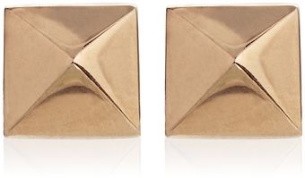 Eddie Borgo Pyramid Stud Earrings - Lyst