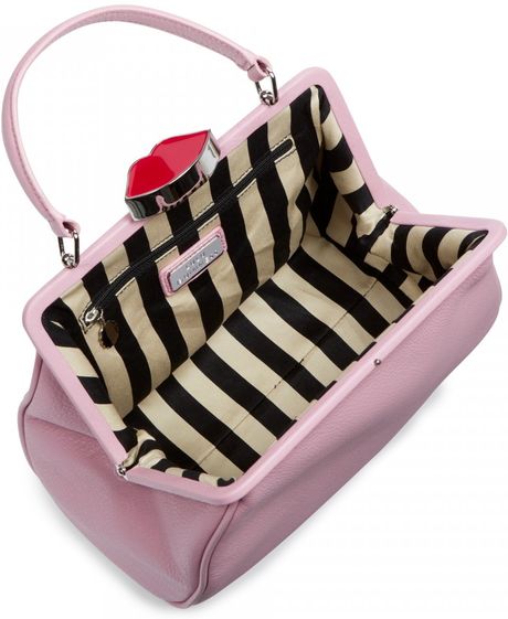 lulu guinness pink bag