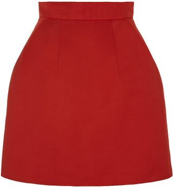 McQ by Alexander McQueen Bell Faille Skirt - Lyst