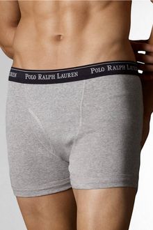 Polo Ralph Lauren Three Pack Classic Cotton Boxer Briefs - Lyst