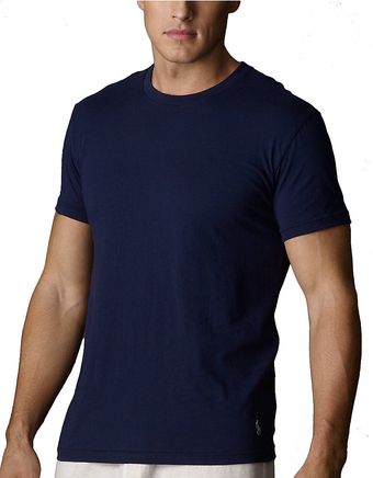 Polo Ralph Lauren Knit Crewneck T-Shirt - Lyst