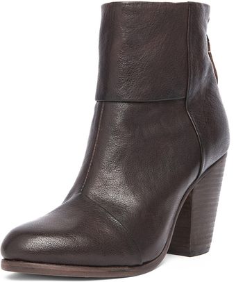 Rag & Bone Rag Bone Classic Newbury in Dark Brown - Lyst