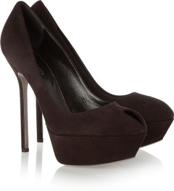 Sergio Rossi Suede Pumps - Lyst
