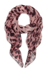 Alexander McQueen Leopard Print Foulard