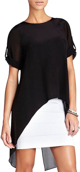 BCBGMAXAZRIA Caterina Splitback Top - Lyst