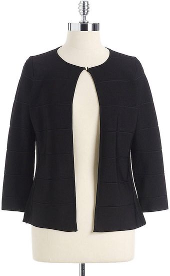 Calvin Klein Plus Openfront Cardigan - Lyst