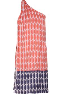 Diane Von Furstenberg Liluye Printed Crinkled Silk chiffon Dress - Lyst