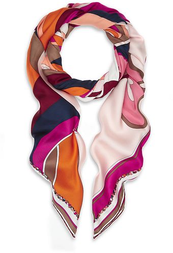 Emilio Pucci Circular Print Scarf - Lyst