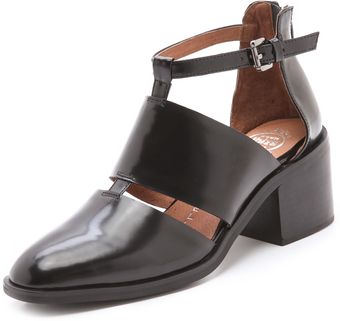 Jeffrey Campbell Melina Cutout Booties - Lyst