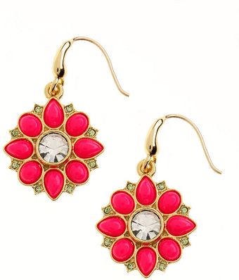 Juicy Couture Flower Drop Earrings - Lyst