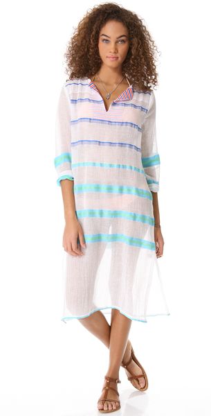 Lemlem Walsh Caftan Cover Up - Lyst