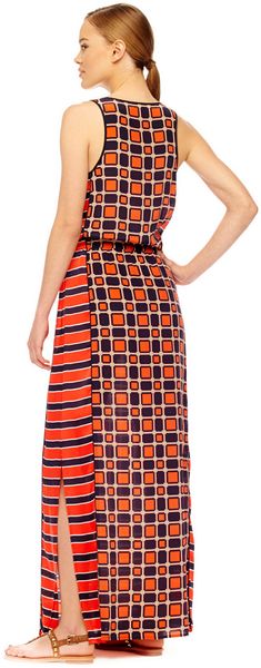 Michael Kors Mixprint Maxi Dress Womens - Lyst
