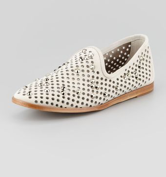 Pedro Garcia Yaden Perforated Crystal Smoking Slipper - Lyst
