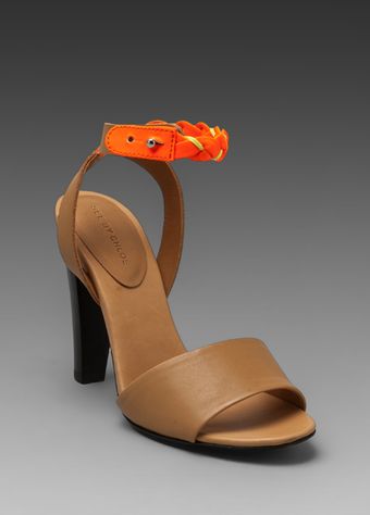 See By Chloé F Summer Heel in Orange - Lyst