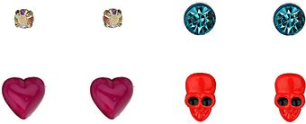 Topshop Dog Card Mixed Earring Pack - Lyst