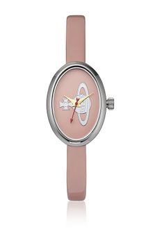 Vivienne Westwood Medal Leather Strap Watch - Lyst
