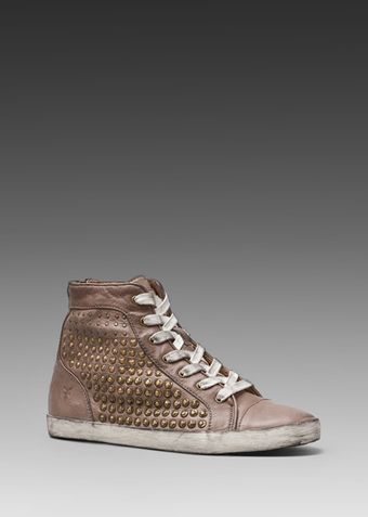 Frye Kira Studded High Top in Mauve - Lyst