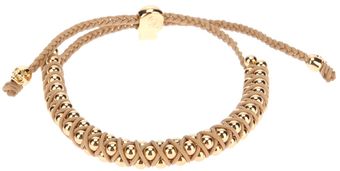 Alexander McQueen Beaded Skull Bracelet - Lyst