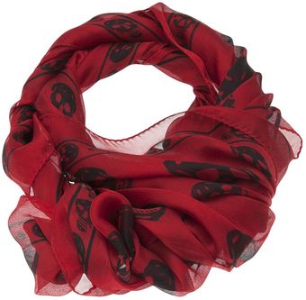 Alexander McQueen Skull Scarf - Lyst