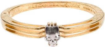 Alexander McQueen Skull Bracelet - Lyst
