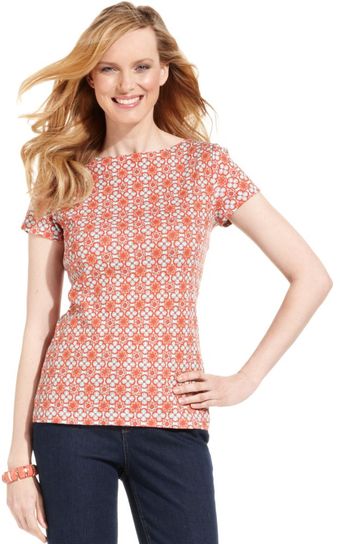 Jones New York Shortsleeve Printed - Lyst