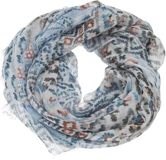 Temperley London Leopard Tile Scarf - Lyst