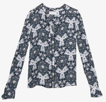 A.L.C. Exclusive Marianne Mix Print Blouse - Lyst