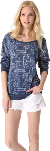 Current/Elliott Stadium Sweatshirt - Lyst