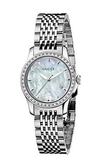Gucci Gtimeless 27mm Stainless Steel with Diamonds Watch - Lyst