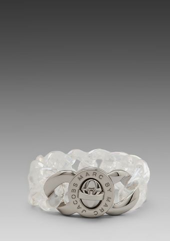 Marc By Marc Jacobs Key Items Small Candy Turnlock Bracelet in Metallic Silver - Lyst