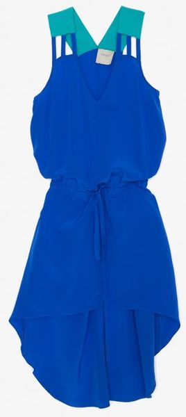 Mason by Michelle Mason Mason Contrast Strap Hilo Dress - Lyst