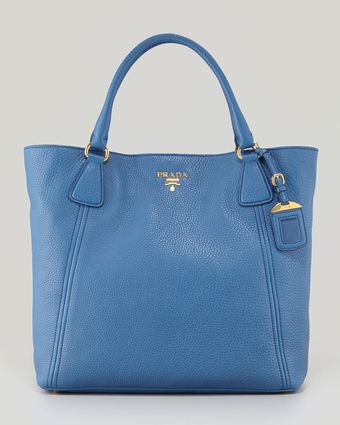 Prada Daino Snaptop Tote Bag - Lyst