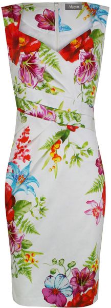 Alexon Floral Printed Dress - Lyst