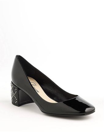 Delman Clout Patent Leather Pumps - Lyst