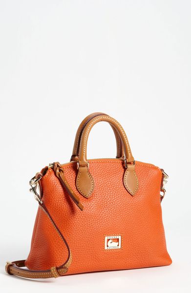 dooney and bourke orange crossbody